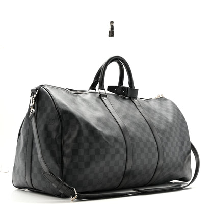 Louis Vuitton Damier Graphite Keepall Bandouliere 55 5 of 26