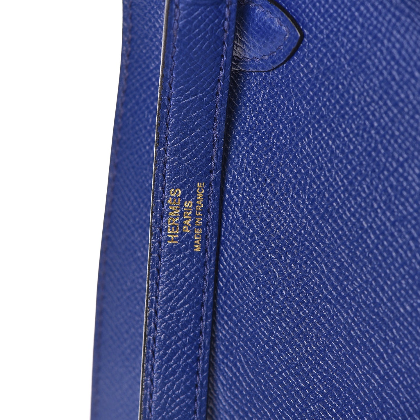 Epsom Kelly Sellier 28 Bleu Electrique