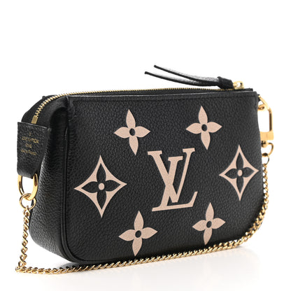 Louis Vuitton Empreinte Monogram Giant Mini Pochette Accessories Black 3 of 6