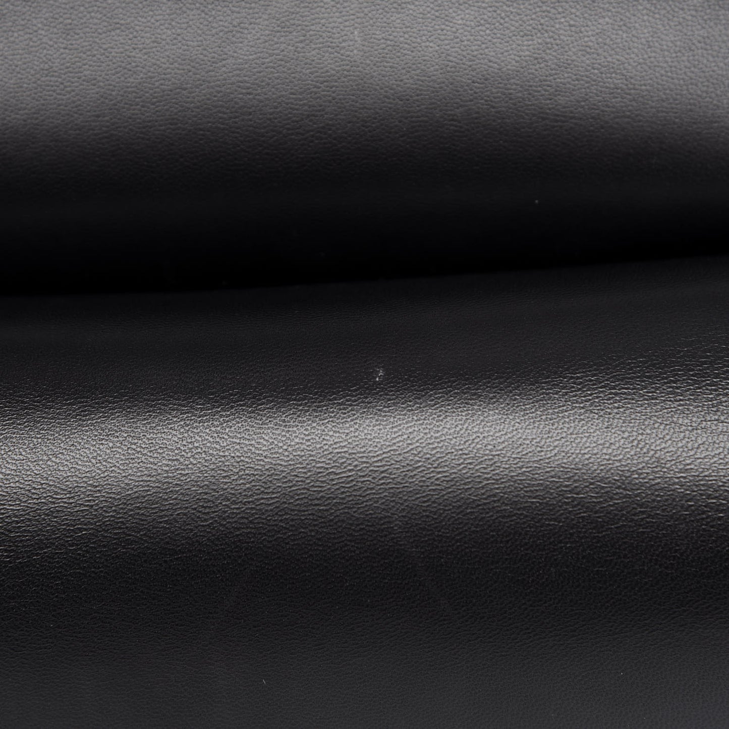 Lambskin Quilted Jumbo Double Flap Black