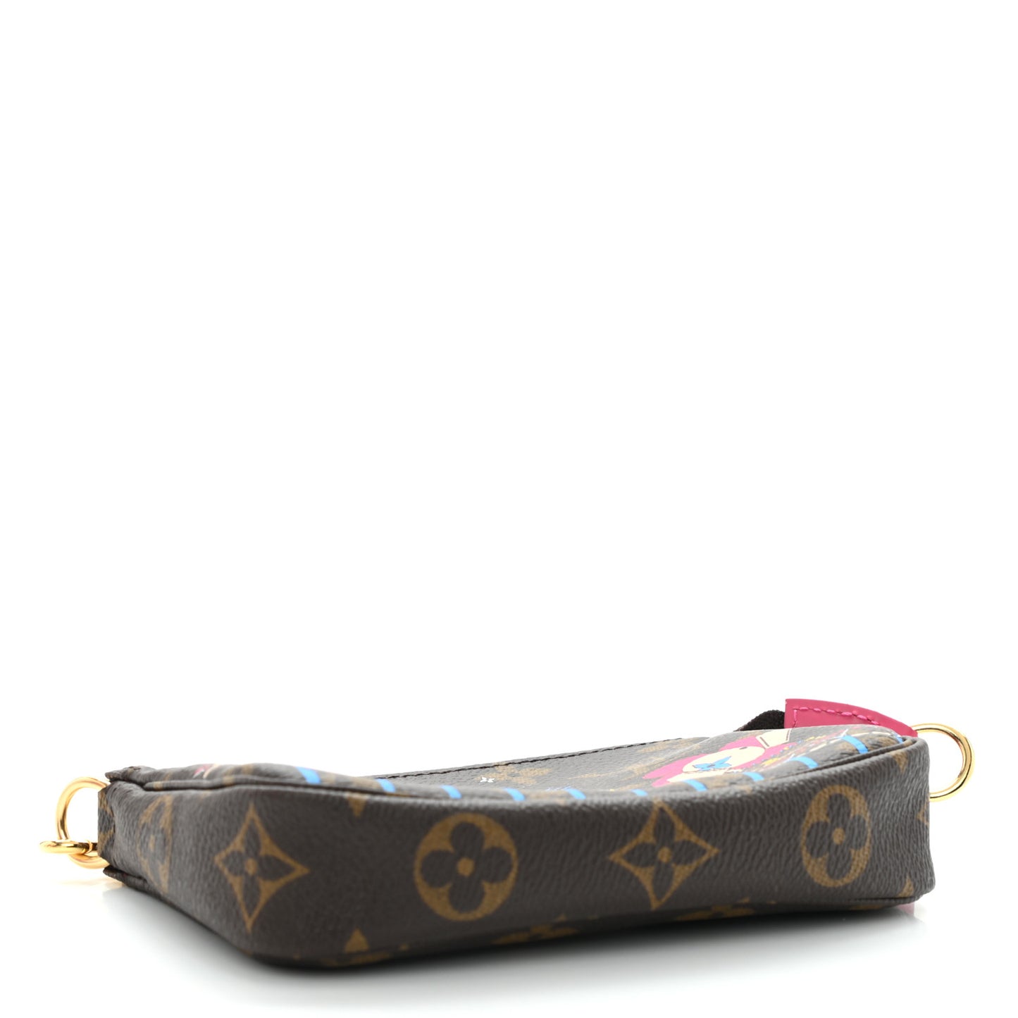 Monogram 2020 Christmas Animation Roller Coaster Mini Pochette Accessories Pivoine
