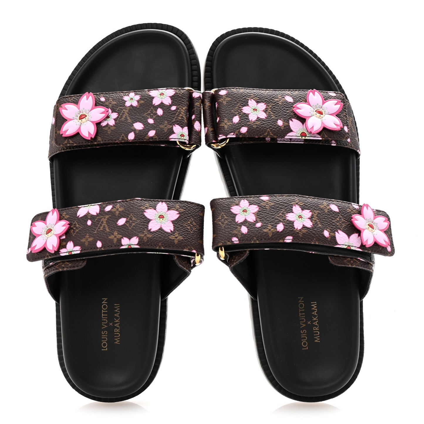 LV X TM Monogram LV Sunset Flat Comfort Mule 40 Sakura Brown