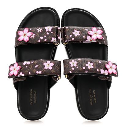 Louis Vuitton LV X TM Monogram LV Sunset Flat Comfort Mule 40 Sakura Brown 2 of 10