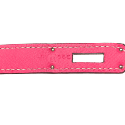 Hermes Epsom Candy Birkin 35 Rose Tyrien Rubis 7 of 19