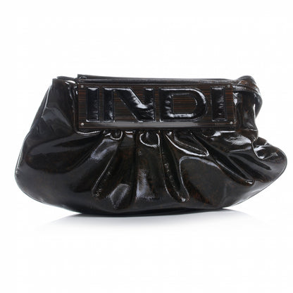 Fendi Tortoise Patent To You Convertible Clutch 1 of 9