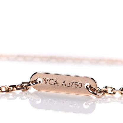 Van Cleef & Arpels 18K Rose Gold Sweet Alhambra Bracelet 6 of 7