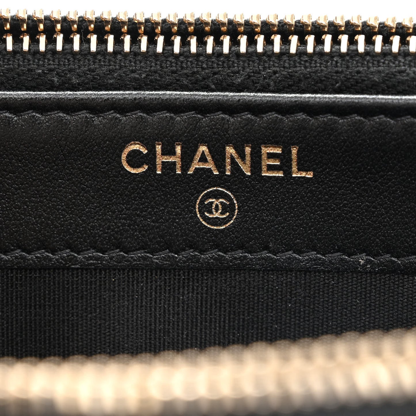 Caviar Quilted Small Boy Clutch With Chain Black