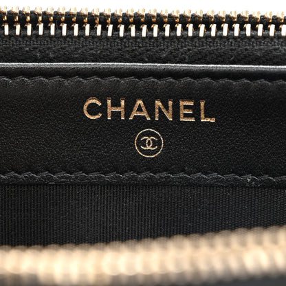 Chanel Caviar Quilted Small Boy Clutch With Chain Black 7 of 14