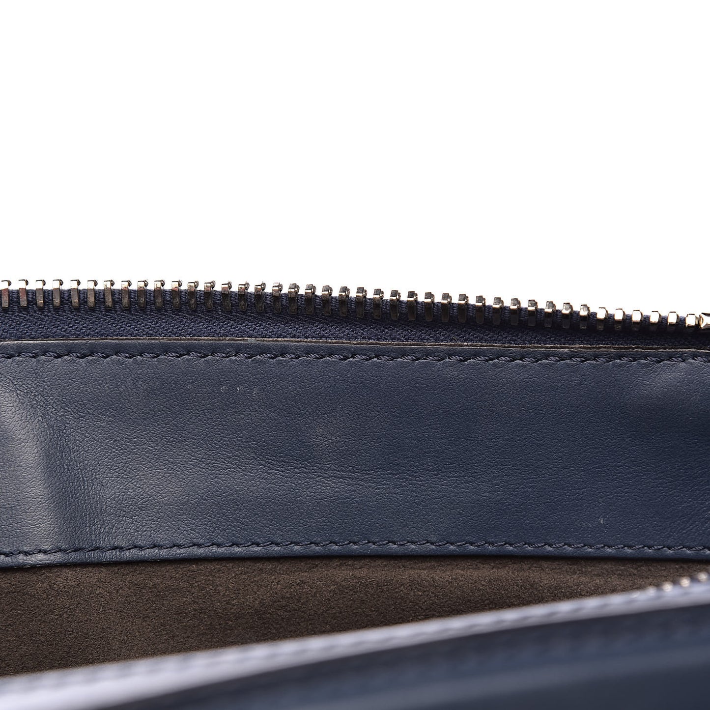 Calfskin Flowerland Studded Dotcom Satchel Blue