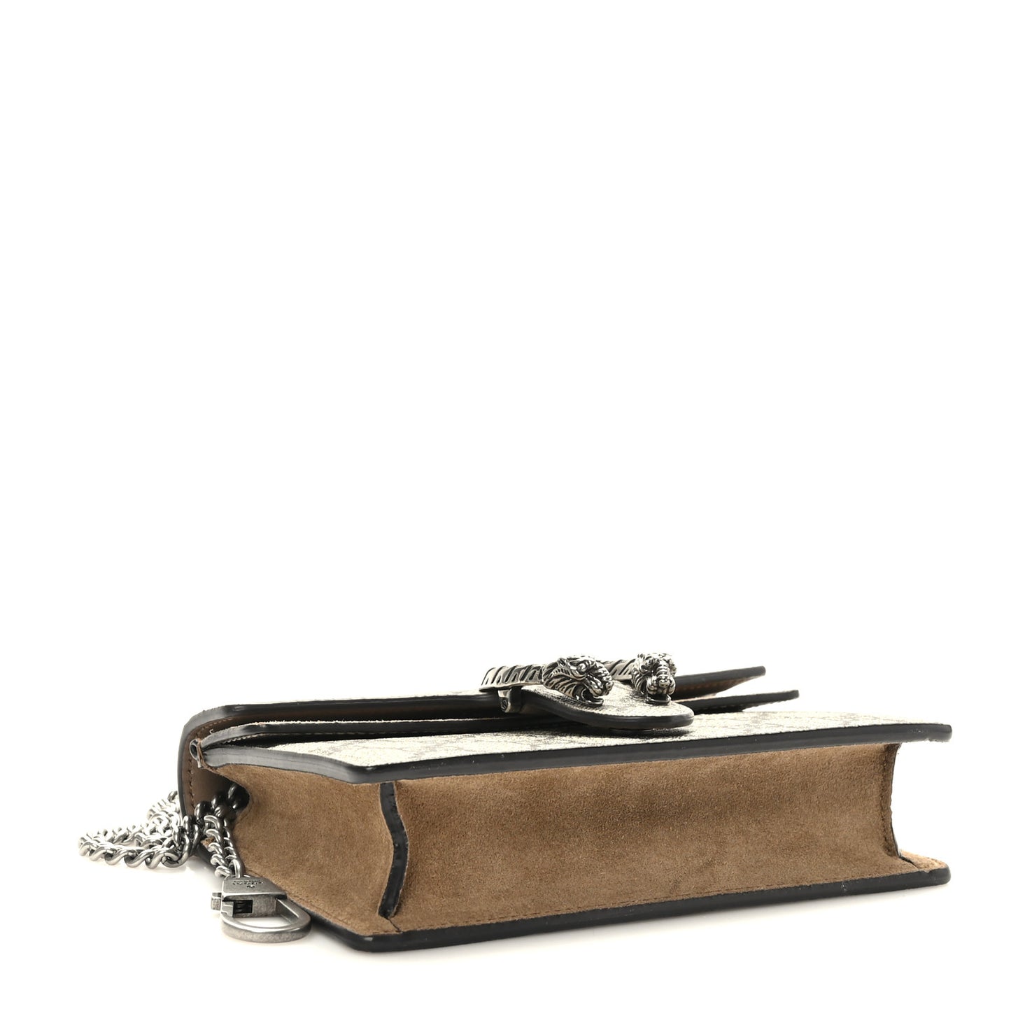 GG Supreme Monogram Super Mini Dionysus Shoulder Bag Taupe