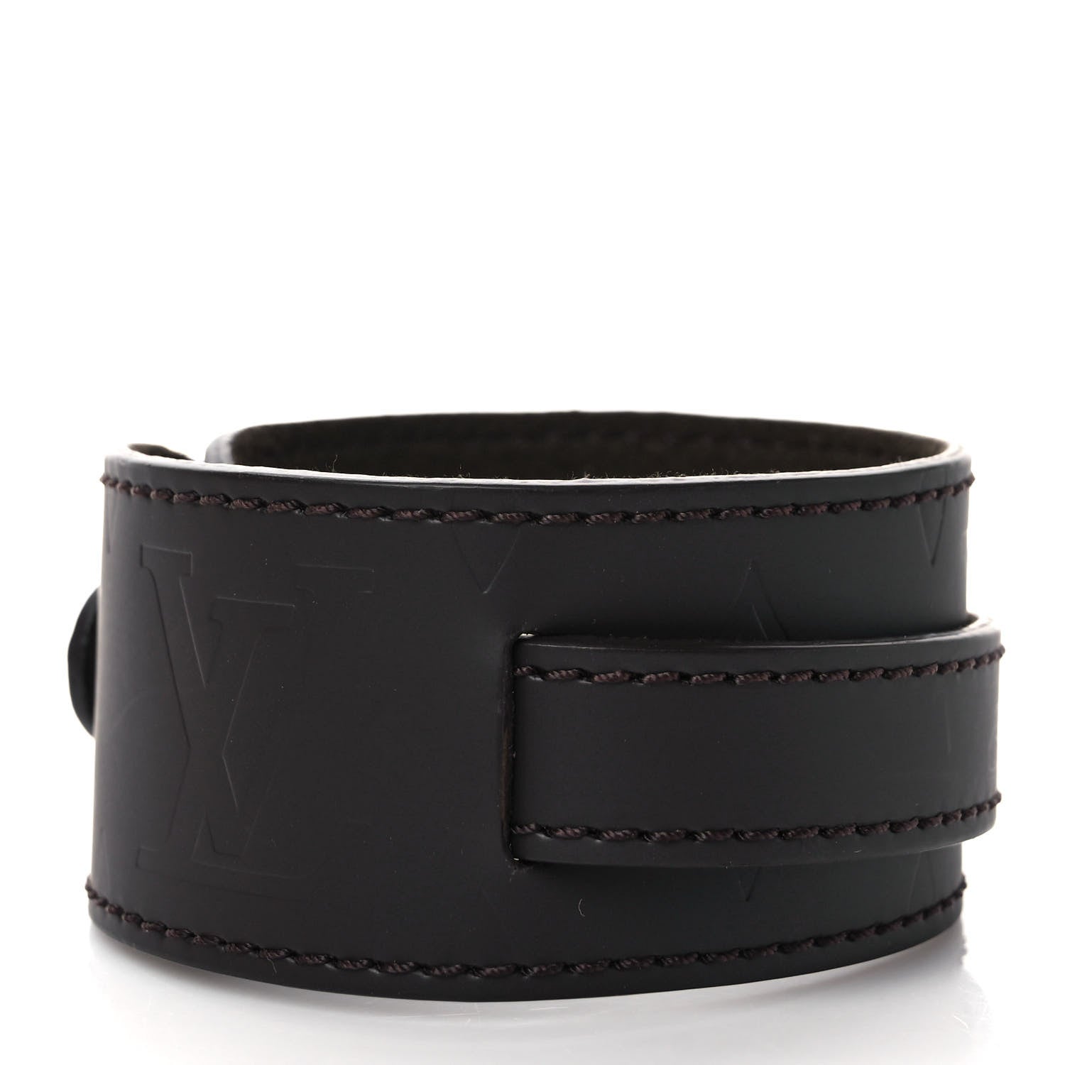 Louis Vuitton Glace Monogram Wrap Bracelet Cafe Brown 2 of 4