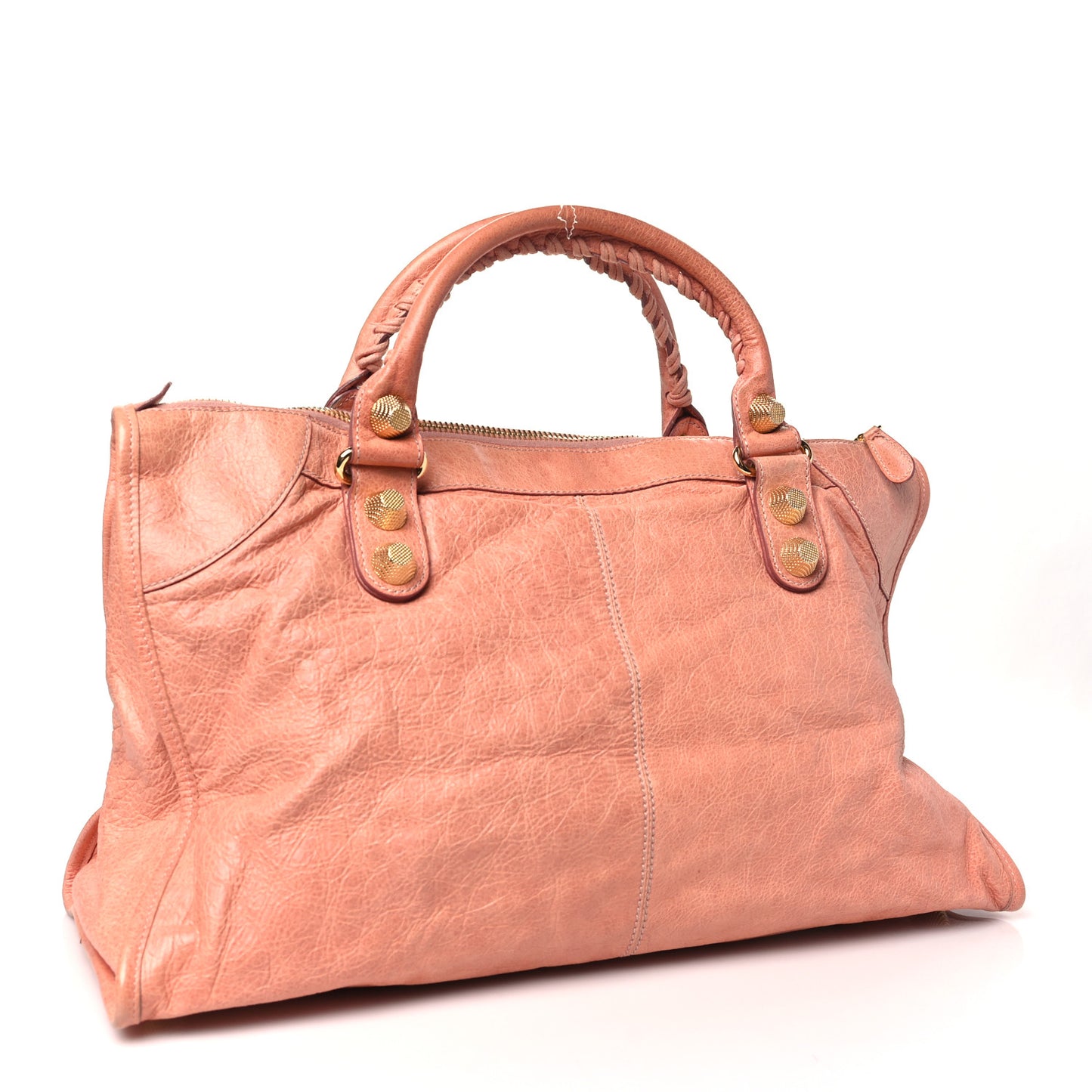 Agneau Giant 21 Gold Hardware Work Vieux Rose