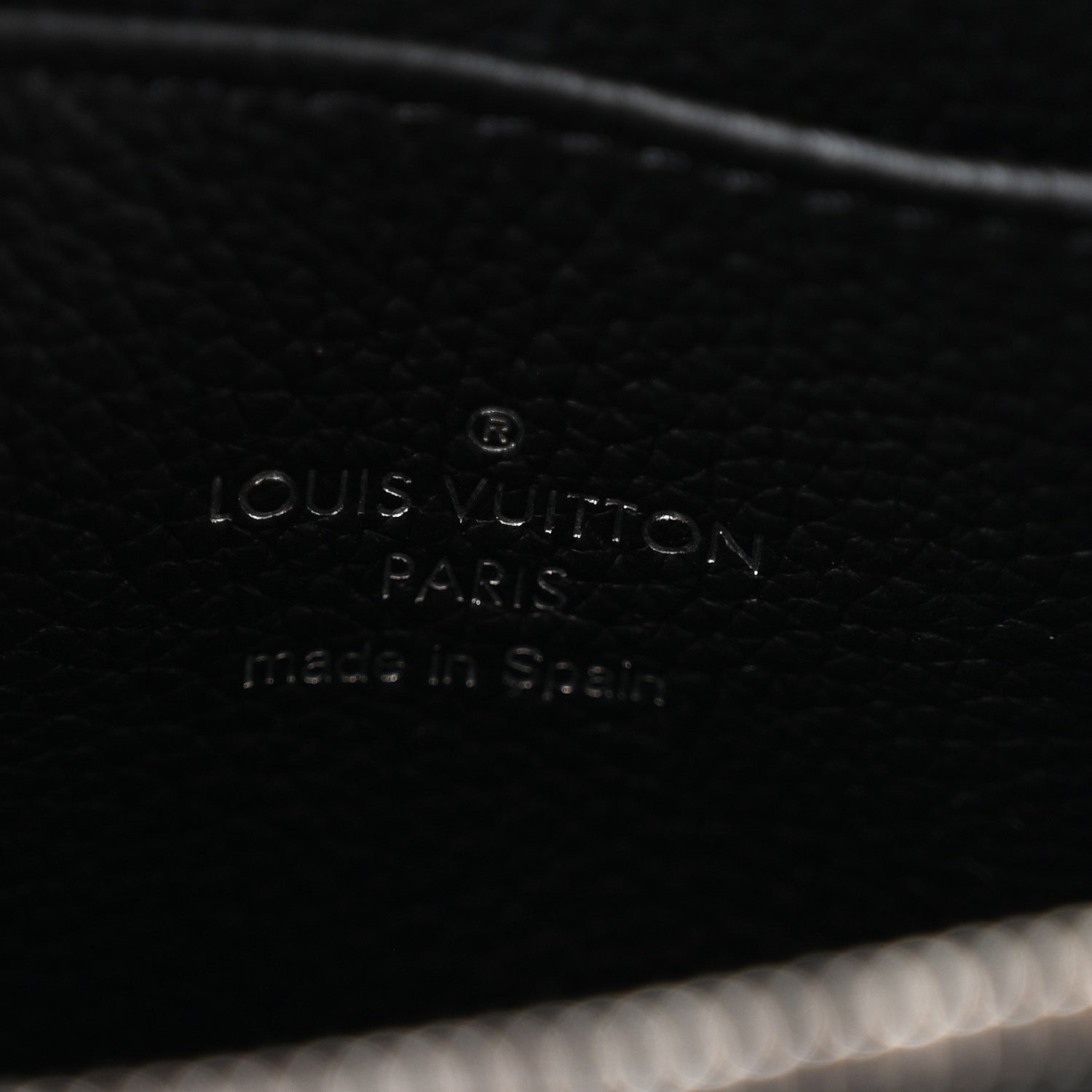 Louis Vuitton Calfskin Lockme Zippy Coin Purse Black 6 of 8