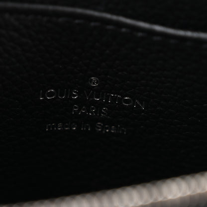 Louis Vuitton Calfskin Lockme Zippy Coin Purse Black 6 of 8