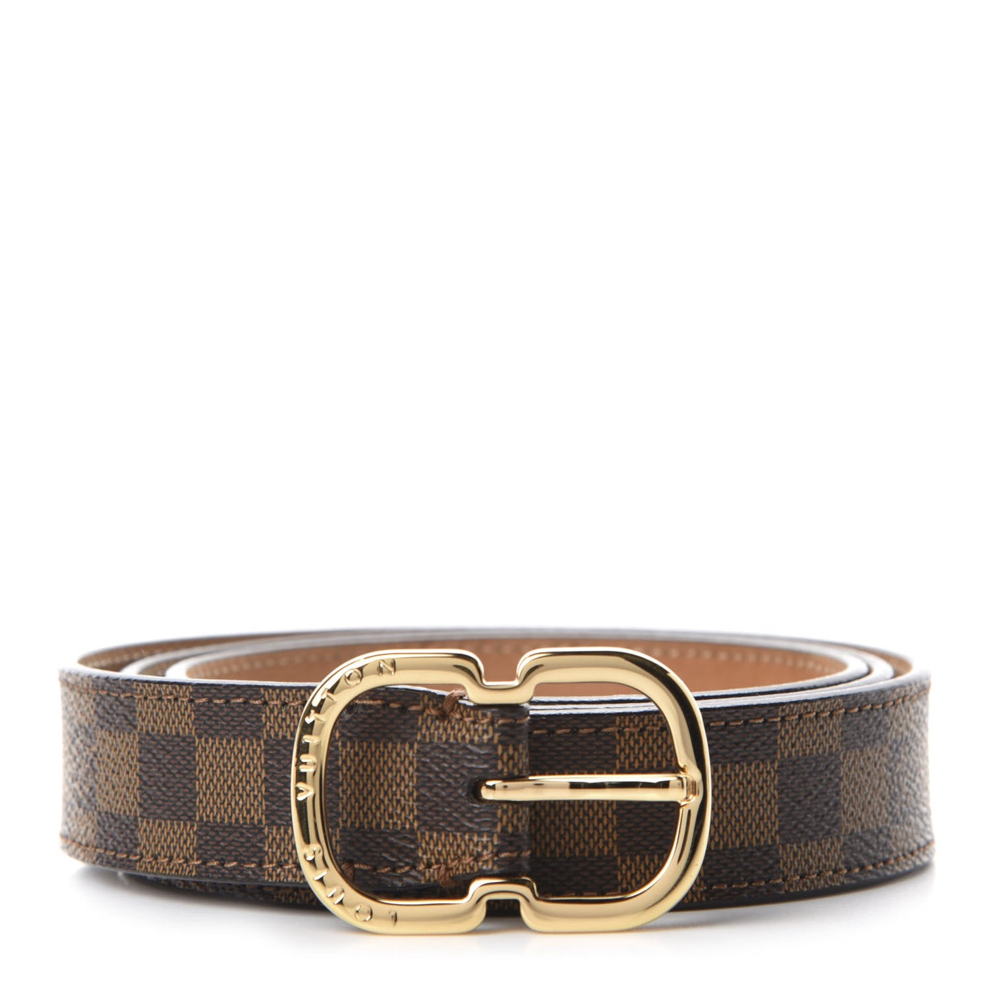 Damier Ebene Mini 25mm Belt 85 34