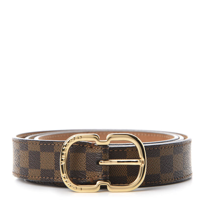 Louis Vuitton Damier Ebene Mini 25mm Belt 85 34 1 of 6