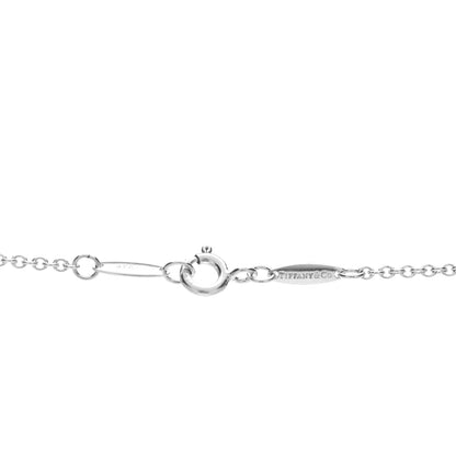 Tiffany Sterling Silver 27mm Elsa Peretti Open Heart Pendant Necklace 4 of 4