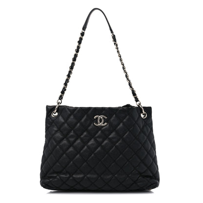 Chanel Caviar Quilted Easy Zip Tote Black 1 of 14