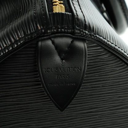 Louis Vuitton Epi Speedy 25 Black 6 of 7