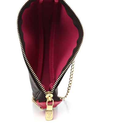 Louis Vuitton Monogram 2020 Christmas Animation Roller Coaster Mini Pochette Accessories Pivoine 4 of 4
