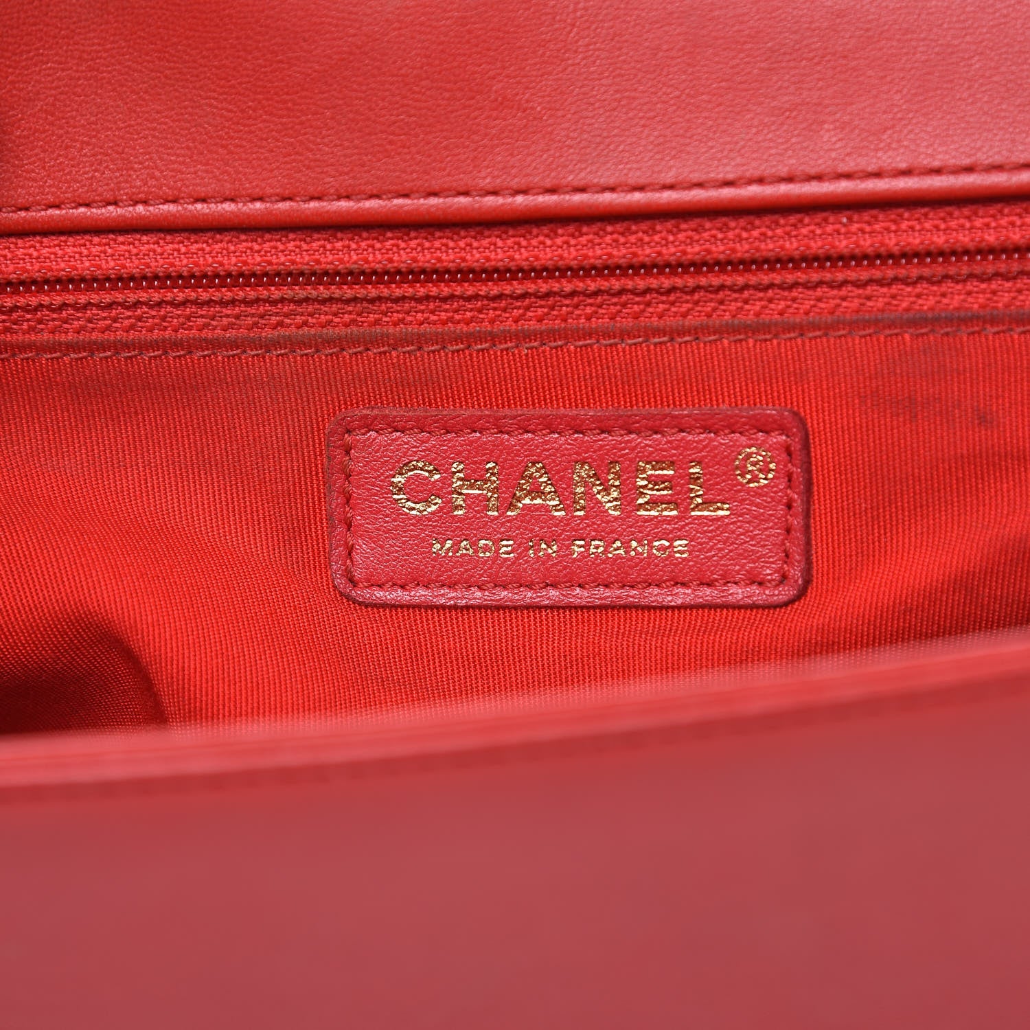 Chanel Lambskin Quilted New Medium Boy Flap Red 6 of 23