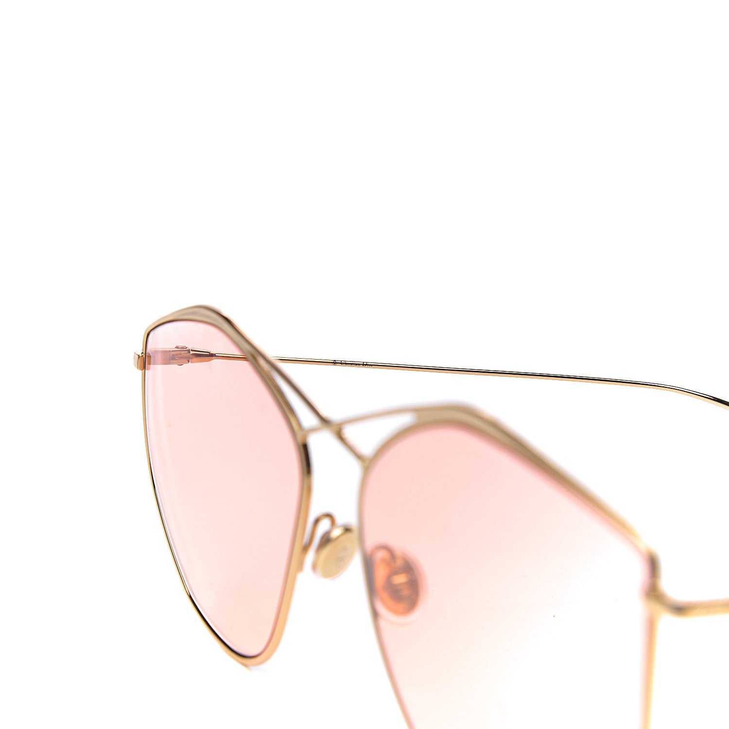 Christian Dior Metal Stellaire 4 Sunglasses Gold 7 of 9