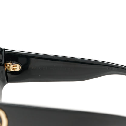 Gucci Acetate Square Frame Sunglasses GG0053S Black 6 of 8