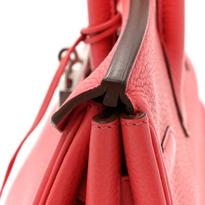 Hermes Taurillon Clemence BIRKIN 35 Bougainvillea 17 of 17