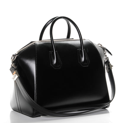 Givenchy Shiny Lord Calfskin Medium Antigona Black 3 of 6