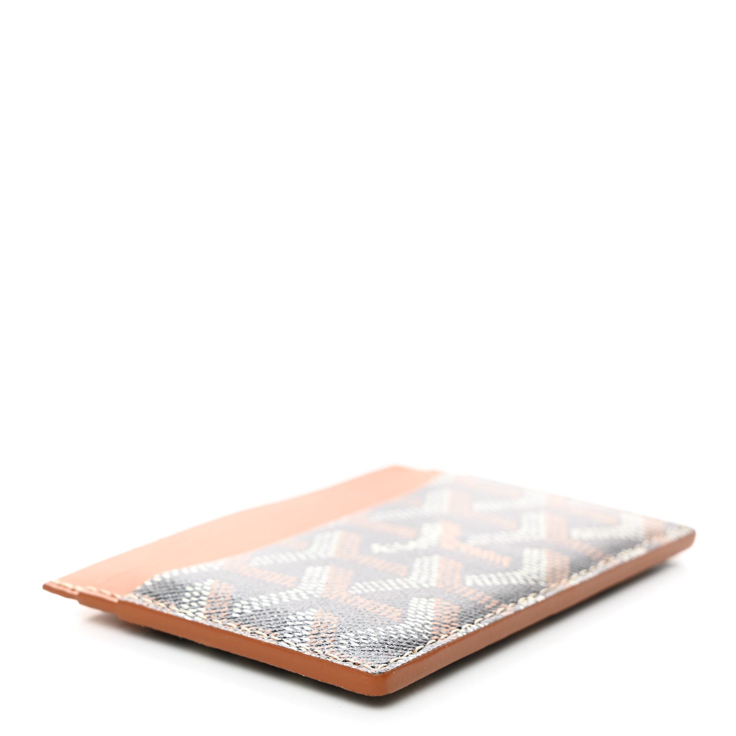 Goyard Goyardine Saint Sulpice Card Holder Black Gold 4 of 7