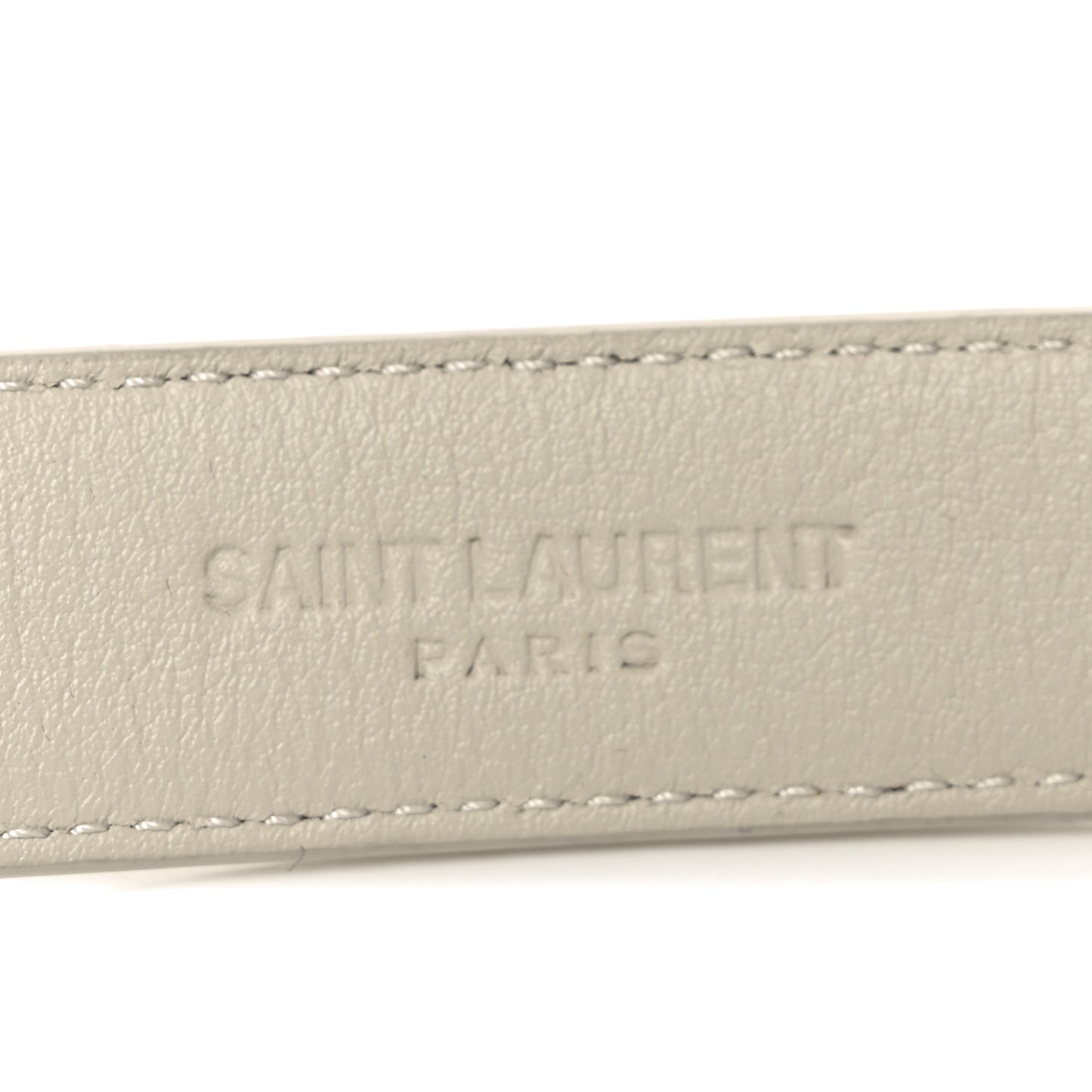 Smooth Calfskin 20mm Cintura Belt 90 36 Crema Soft