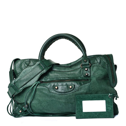 Balenciaga Chevre Classic Hardware City Mystery Green 1 of 10