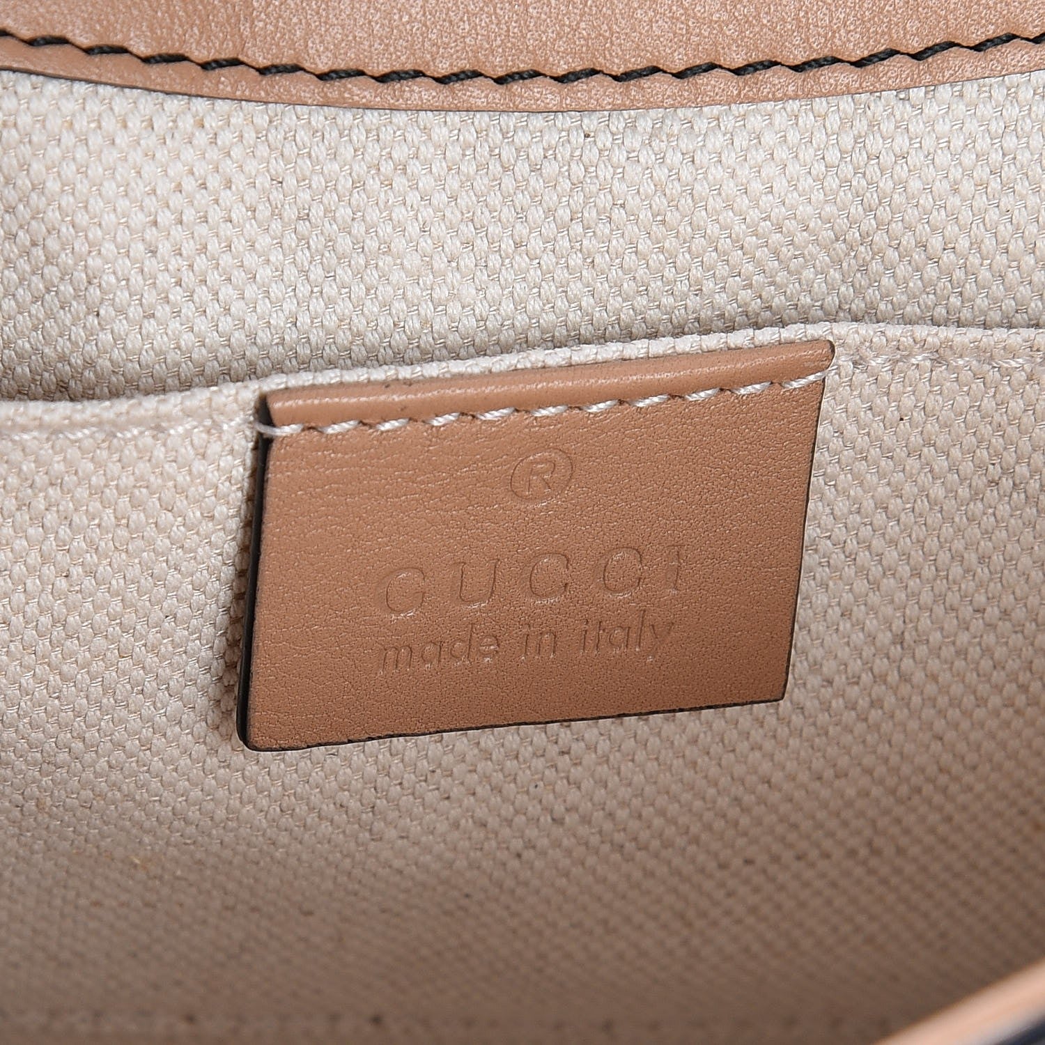 Gucci Guccissima Mini Emily Chain Shoulder Bag Camelia 7 of 7