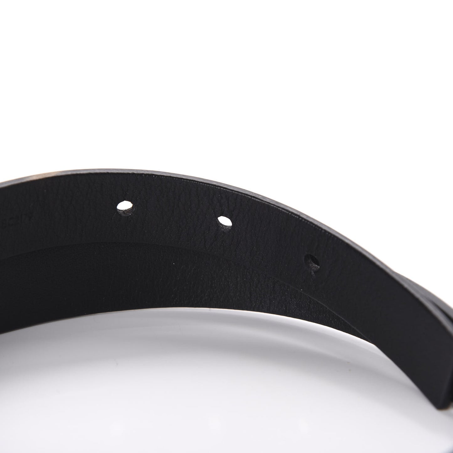 Calfskin Embossed LV Initiales Belt 70 28 Black