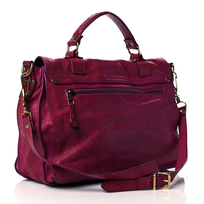 Proenza Schouler Lambskin Large PS1 Satchel Orchid 2 of 16