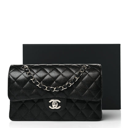 Chanel Caviar Quilted Small Double Flap Black 11 of 11