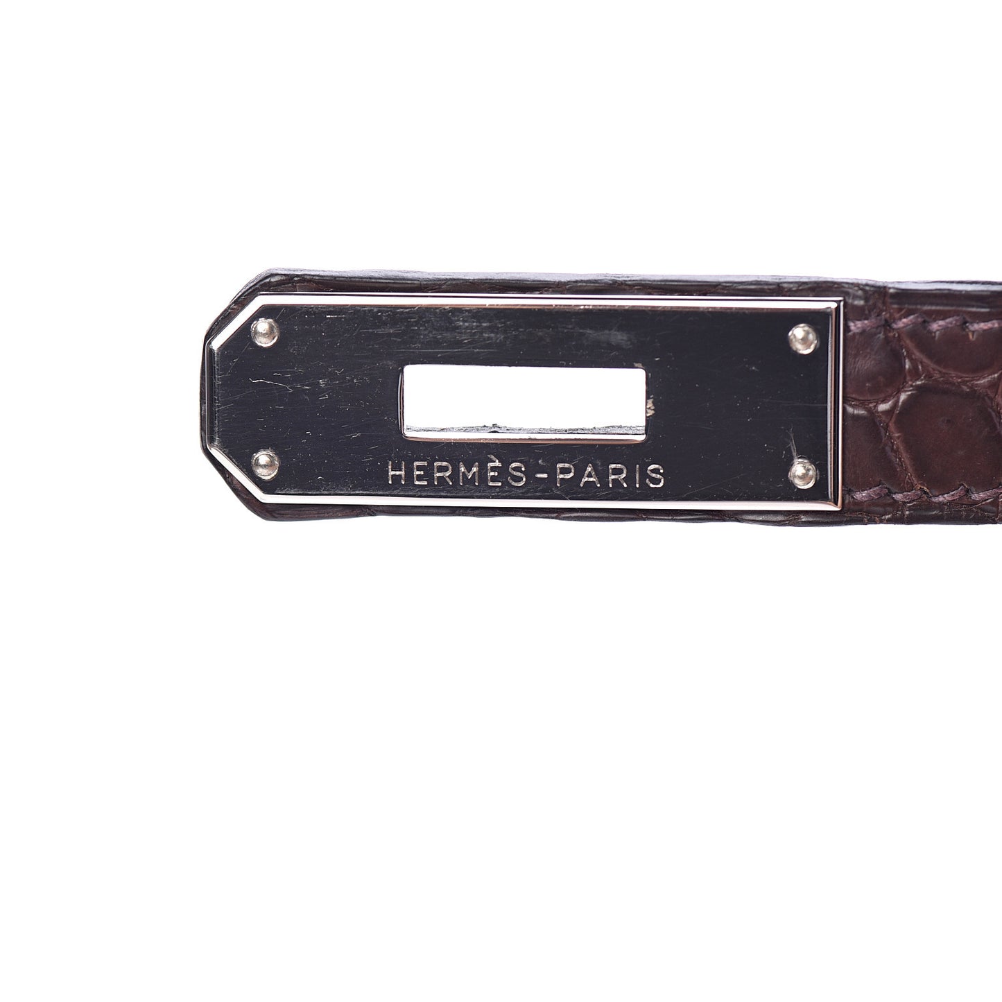 Matte Crocodile Birkin 35 Chocolate