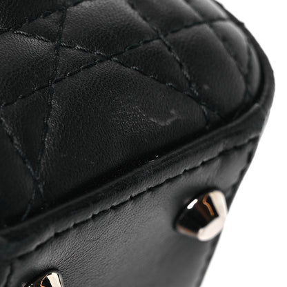 Christian Dior Lambskin Cannage Mini Lady Dior Black 18 of 21