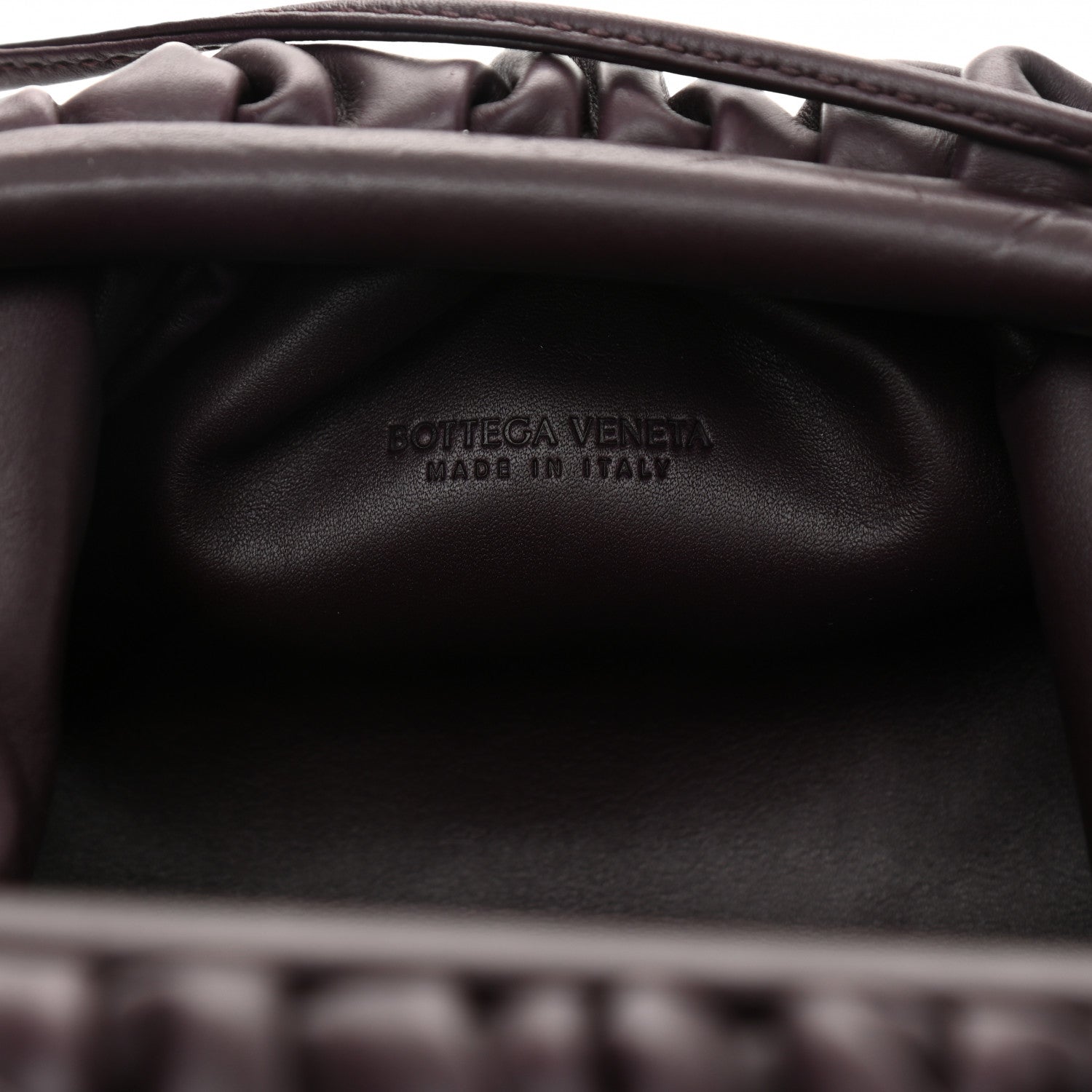 Bottega Veneta Butter Calfskin The Mini Pouch Grape 6 of 10