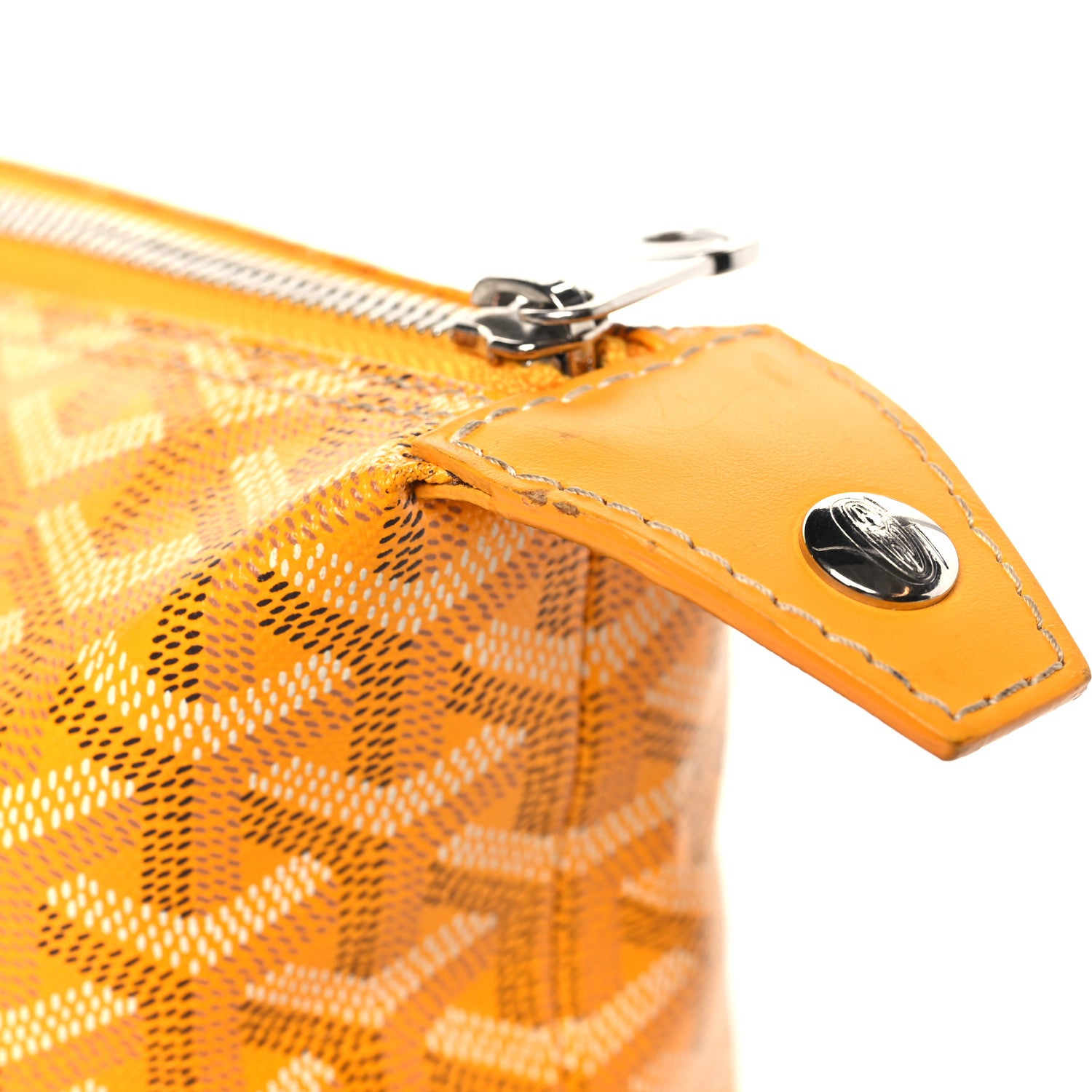 Goyard Goyardine Boeing 25 Trousse de Toilette Yellow 9 of 10