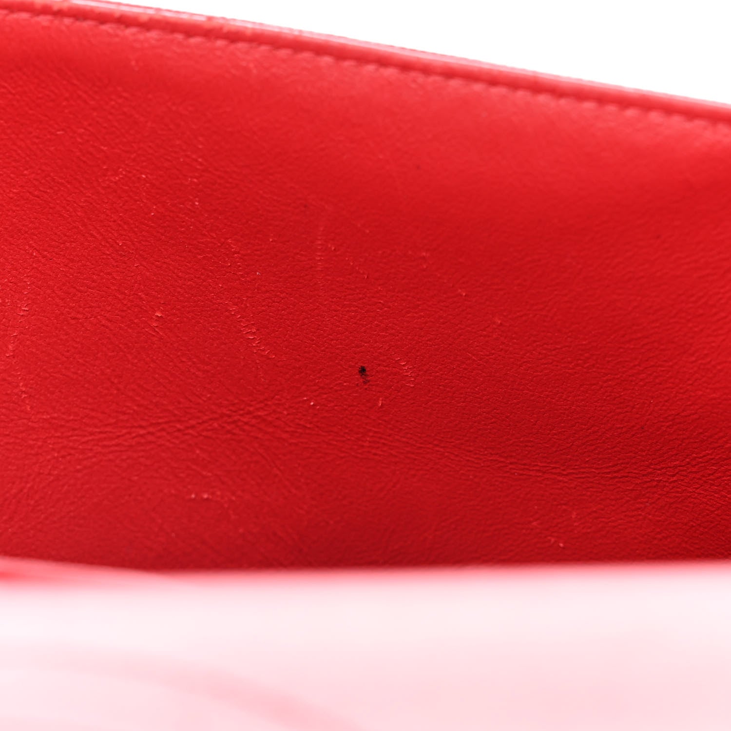 Chanel Caviar Quilted Jumbo Double Flap Red 11 of 14