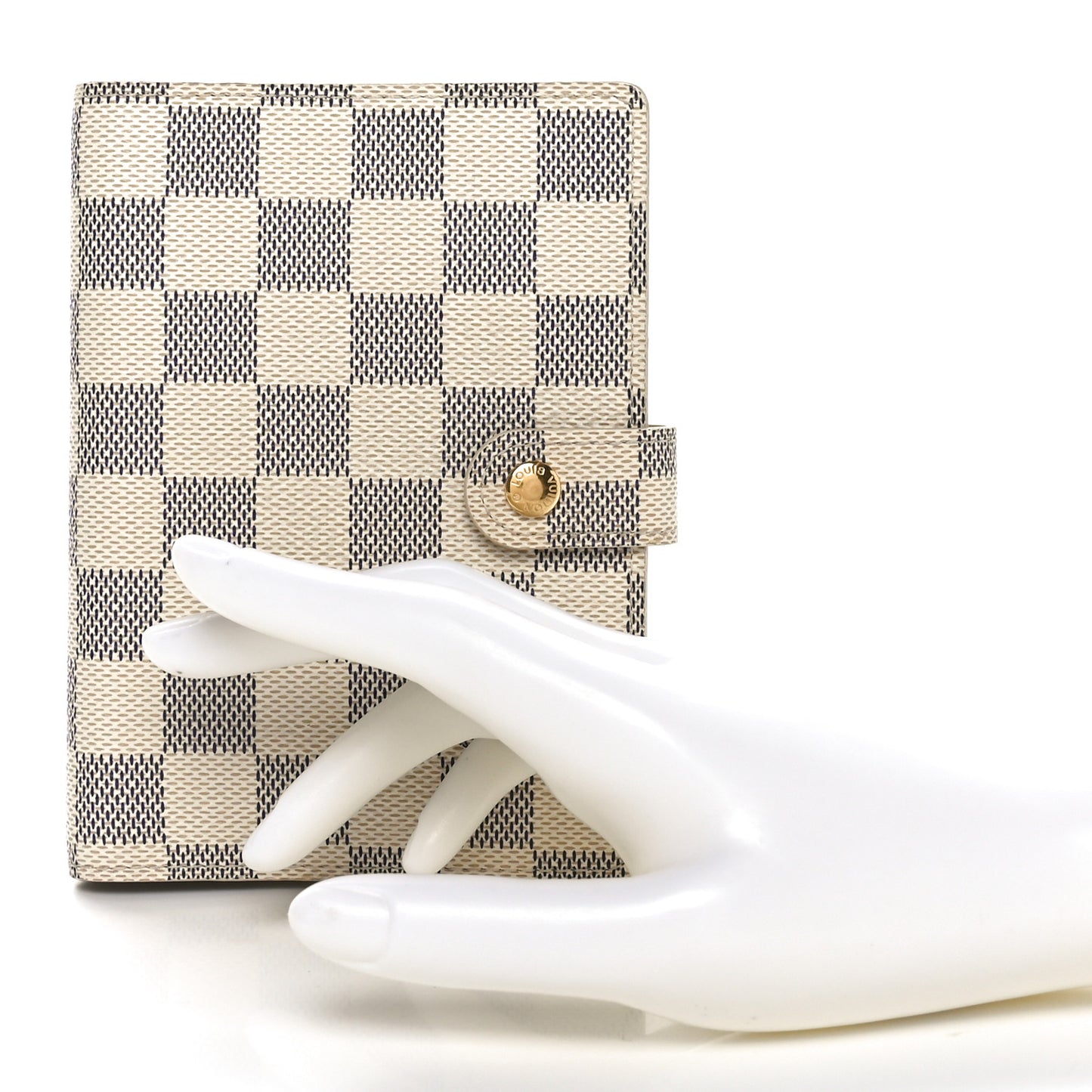 Damier Azur Small Ring Agenda Cover