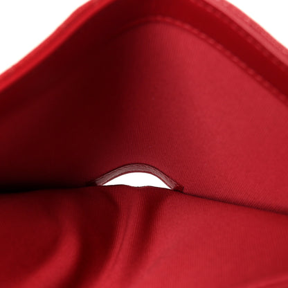 Chanel Caviar Quilted Passport Holder Red 5 of 10