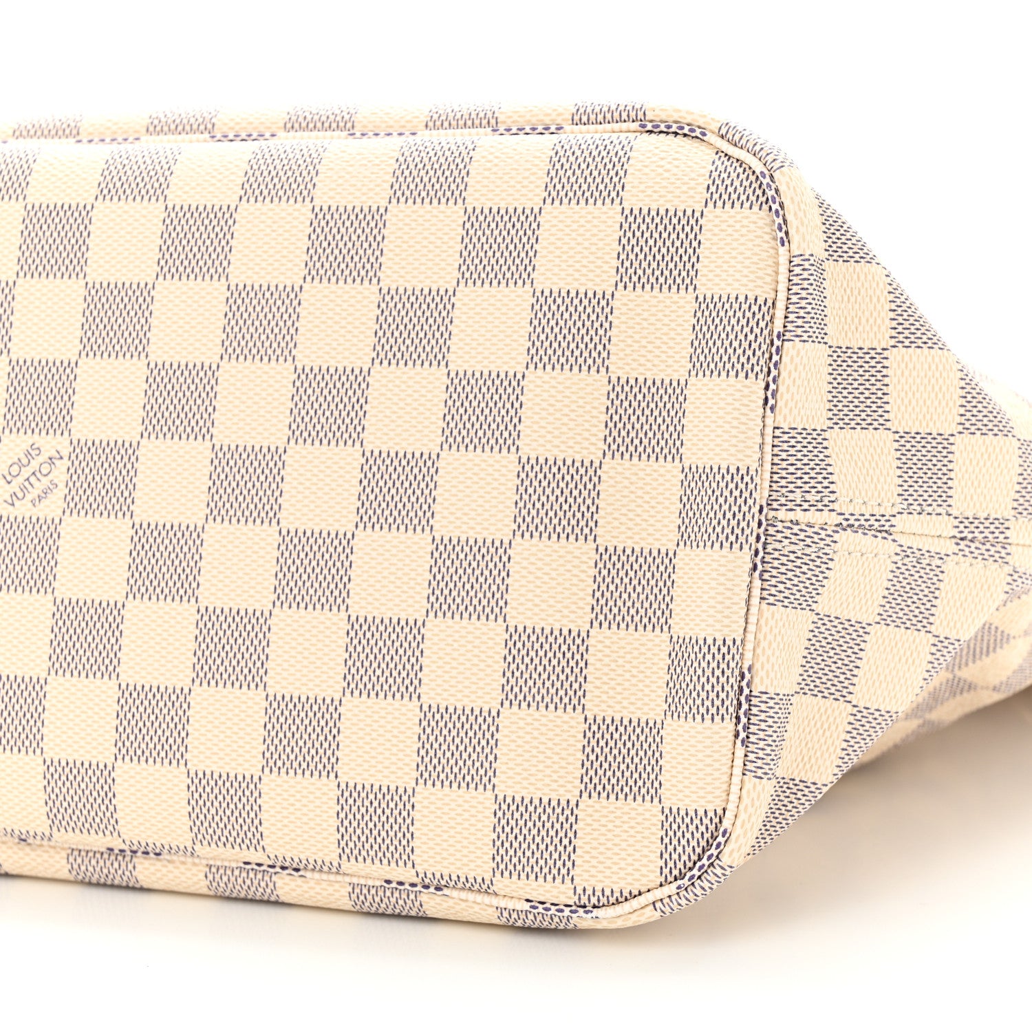 Louis Vuitton Damier Azur Neo Neverfull MM Rose Ballerine 10 of 10