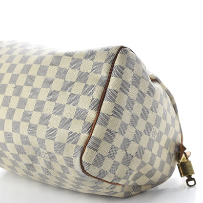 Louis Vuitton Damier Azur Speedy 30 7 of 16