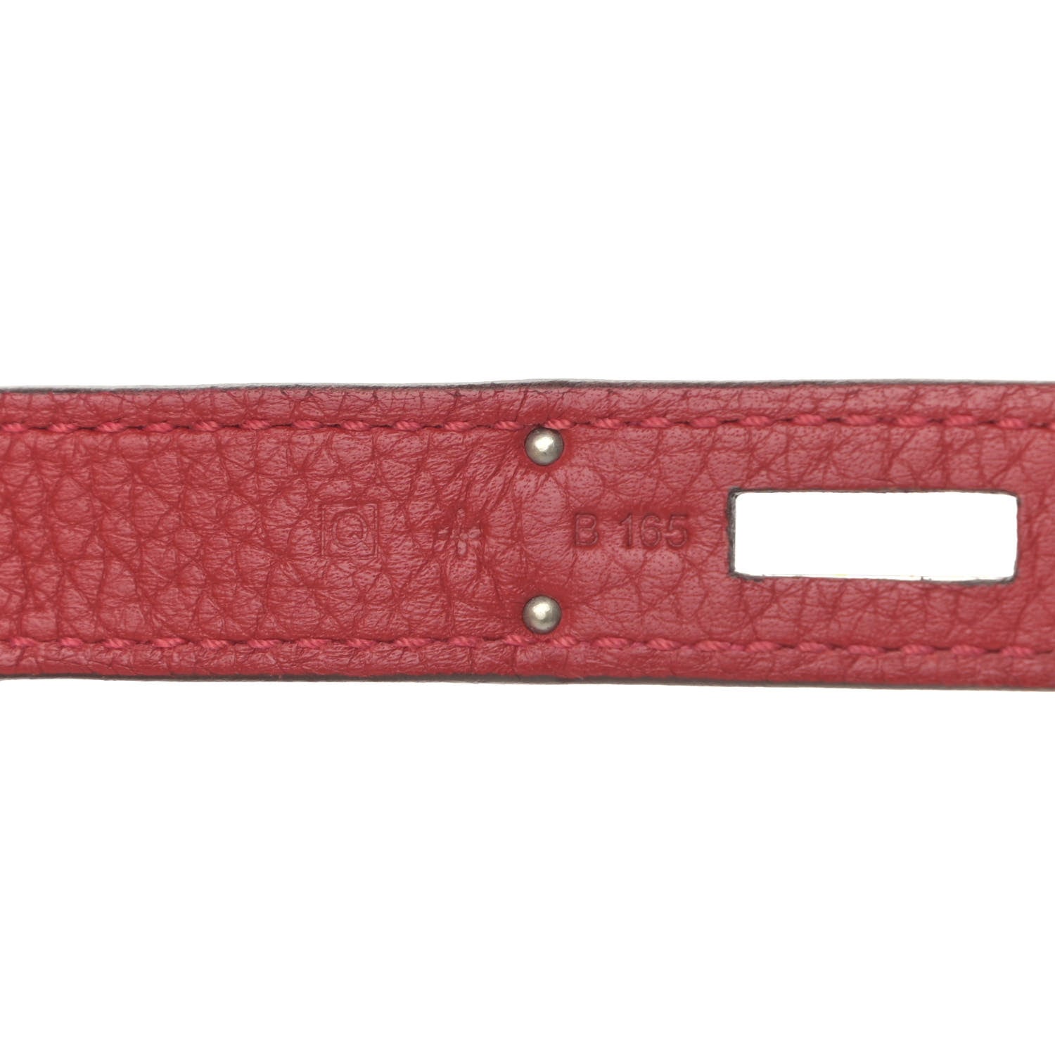 Hermes Taurillon Clemence Birkin 30 Rouge Casaque 7 of 10