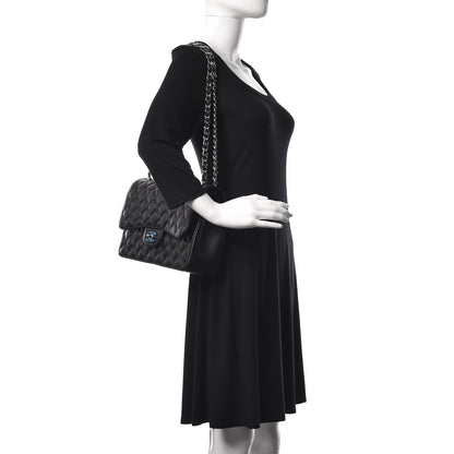 Chanel Caviar Quilted Jumbo Double Flap Black 2 of 11