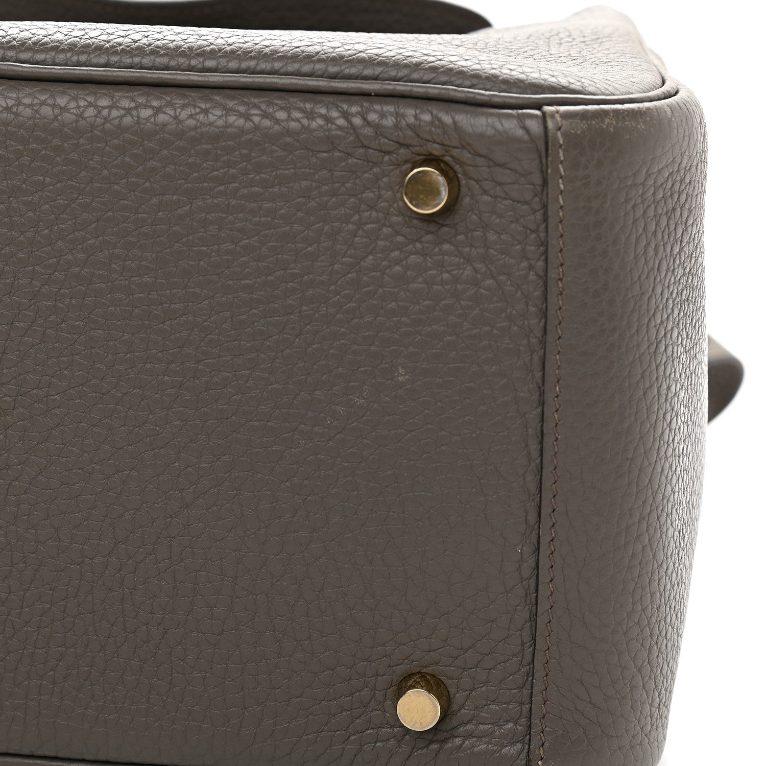 Hermes Taurillon Clemence Lindy 30 Etain 10 of 13