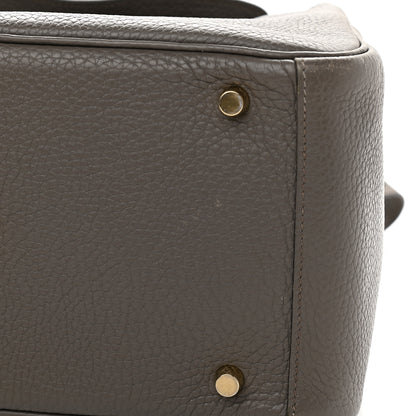 Hermes Taurillon Clemence Lindy 30 Etain 10 of 13