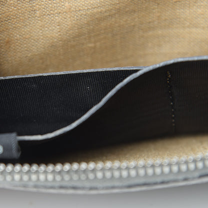 Fendi Cuoio Romano Selleria Zip Around Wallet Peltro 12 of 14